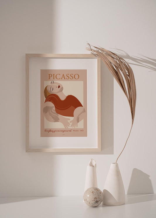 Picasso Woman Sleeping-1