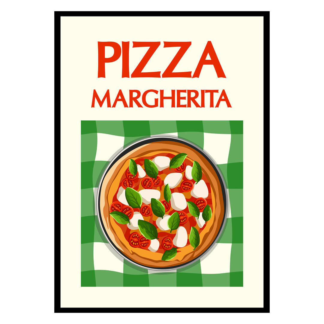 Margherita Pizza Poster-0