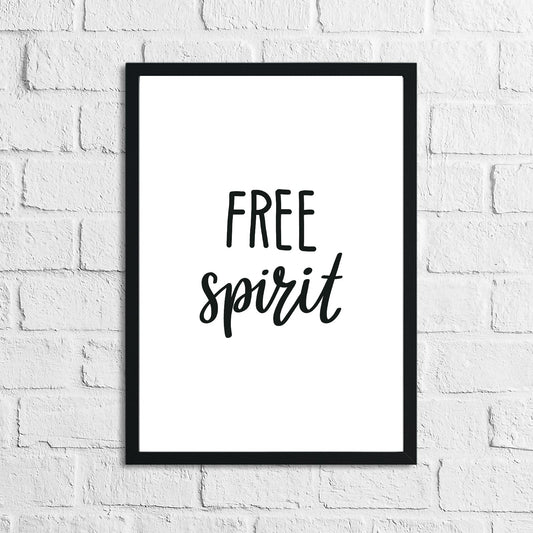 Scandinavian Free Spirit Children's Nursery Bedroom Wall Decor Print-0