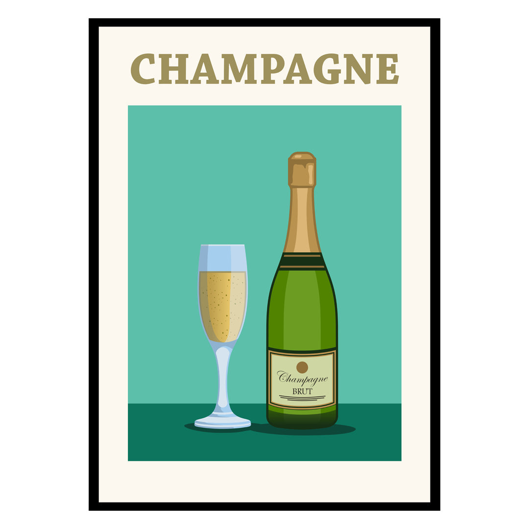 Champagne France Poster-0