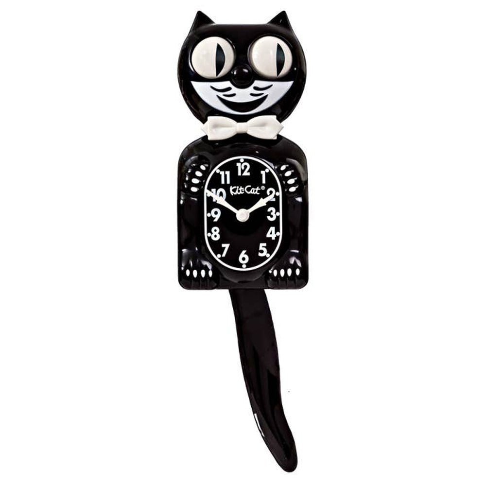 Classic Black Kit Cat Klock-0