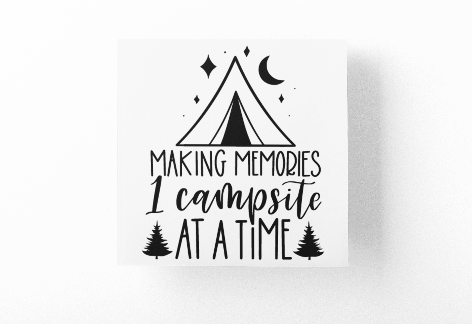 Making Memories 1 Campsite At A Time Adventure Sticker-0