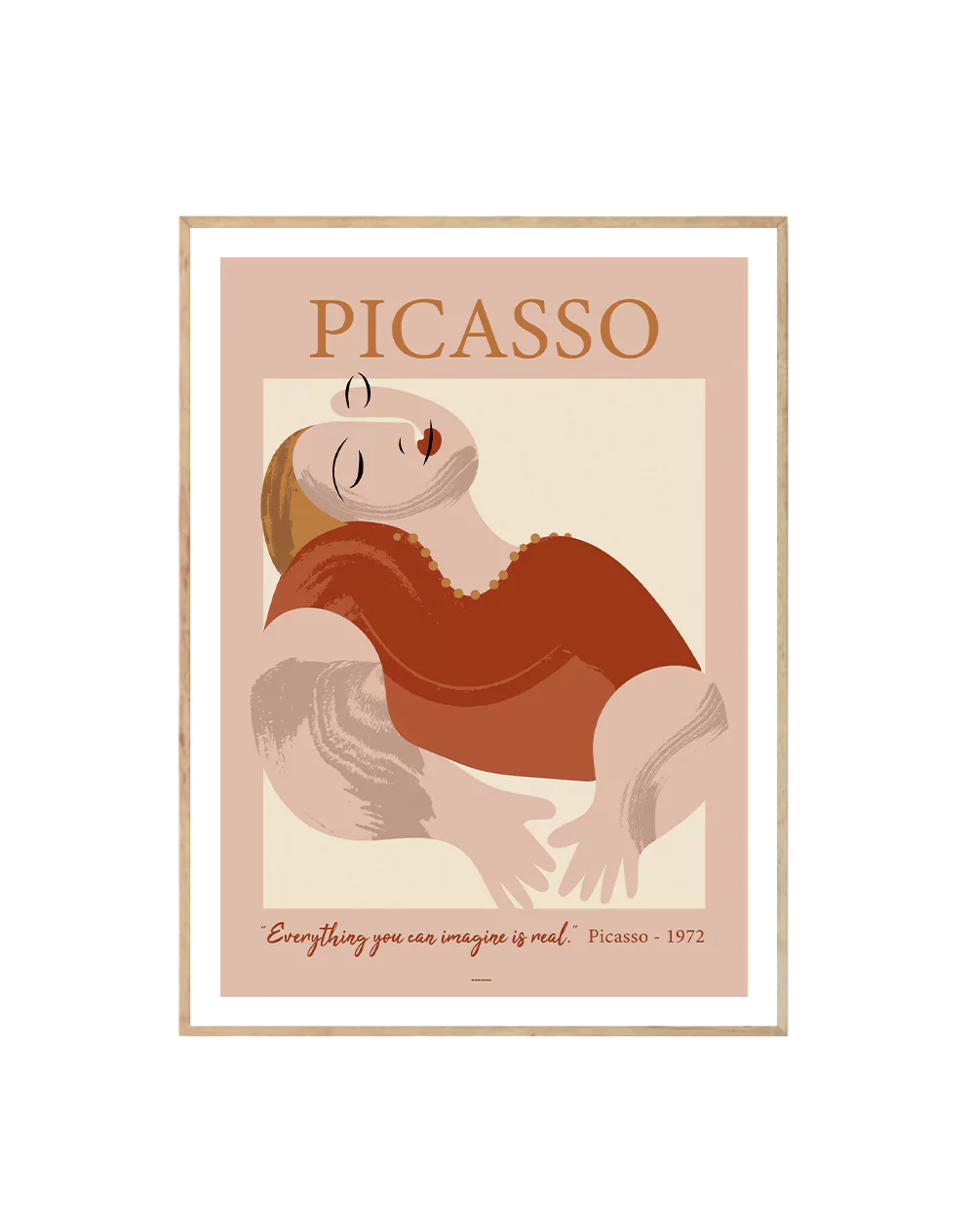 Picasso Woman Sleeping-0