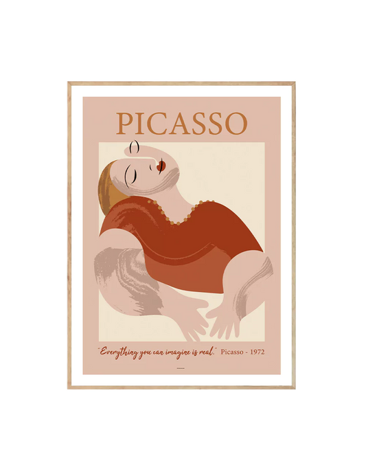 Picasso Woman Sleeping-0